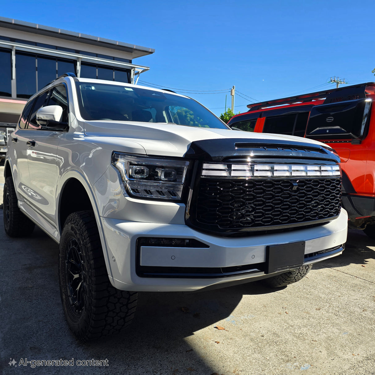 TANK 500 GRILLE WITH MOTION LED