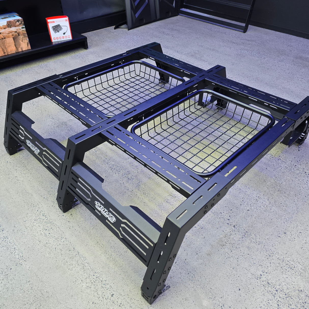 FORTRESS TUB RACK BASKET INSERTS PAIR