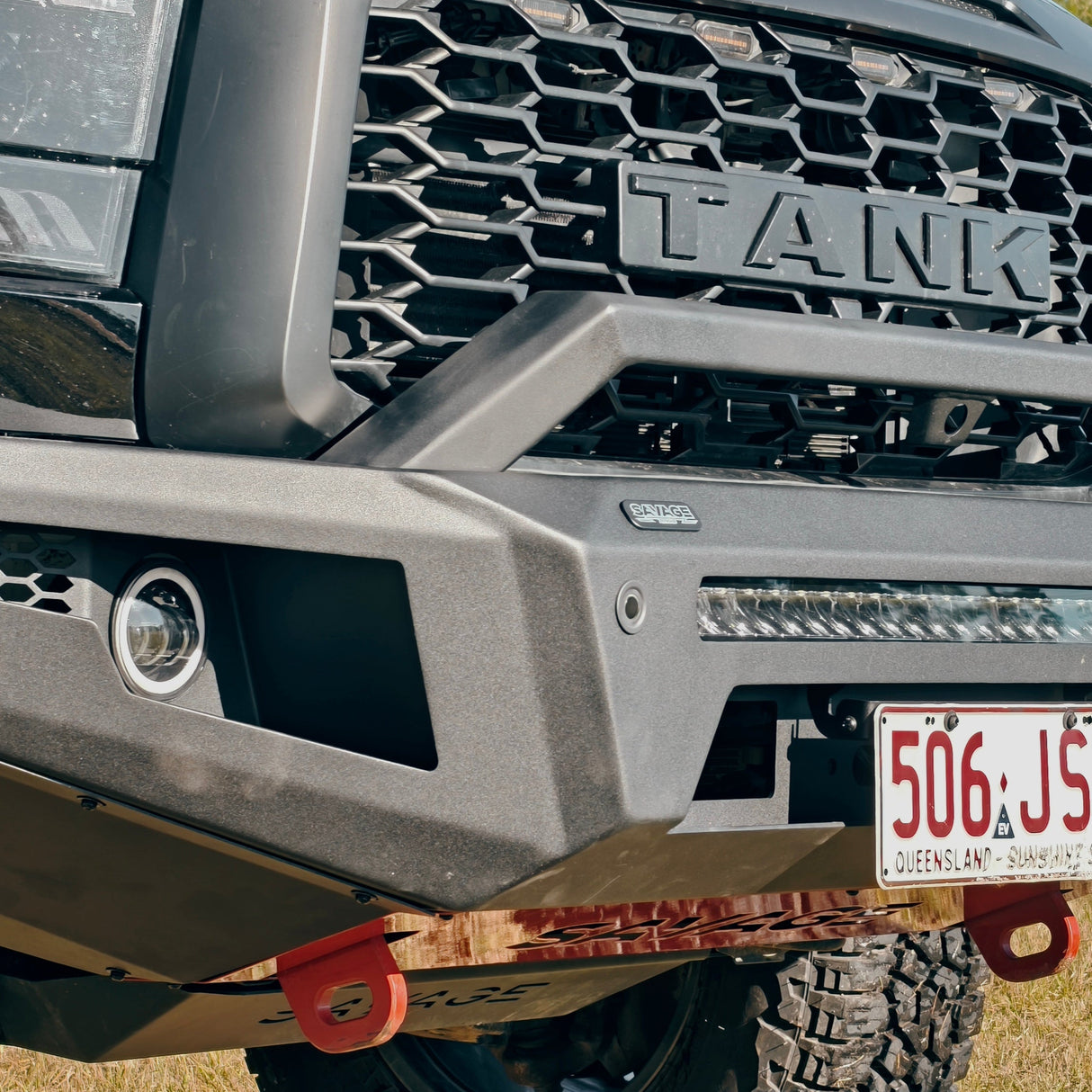 GWM TANK 500 ARMOUR FORGED BULLBAR (HOOPLESS)