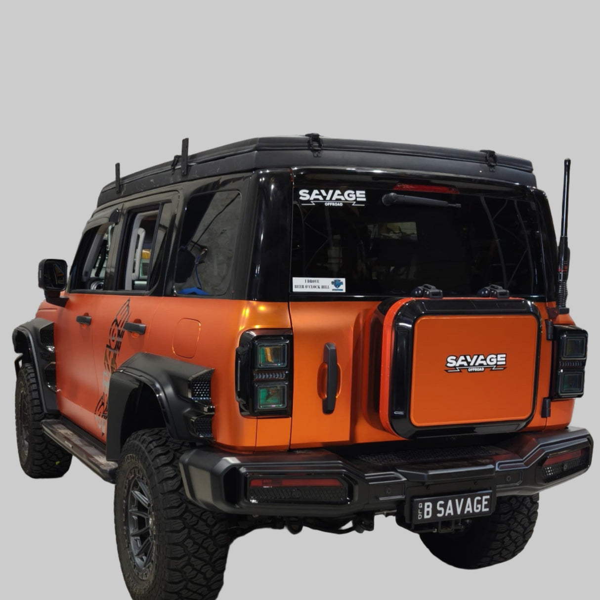 GWM TANK 300 SLIMLINE RACKLESS ROOFTOP TENT WITH LADDER