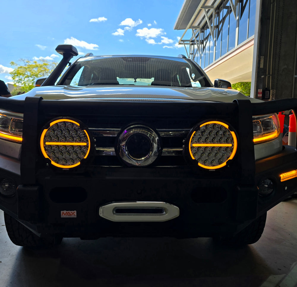 9" LED SAVAGE BLAZE SPOT LIGHTS DRIVING LIGHTS