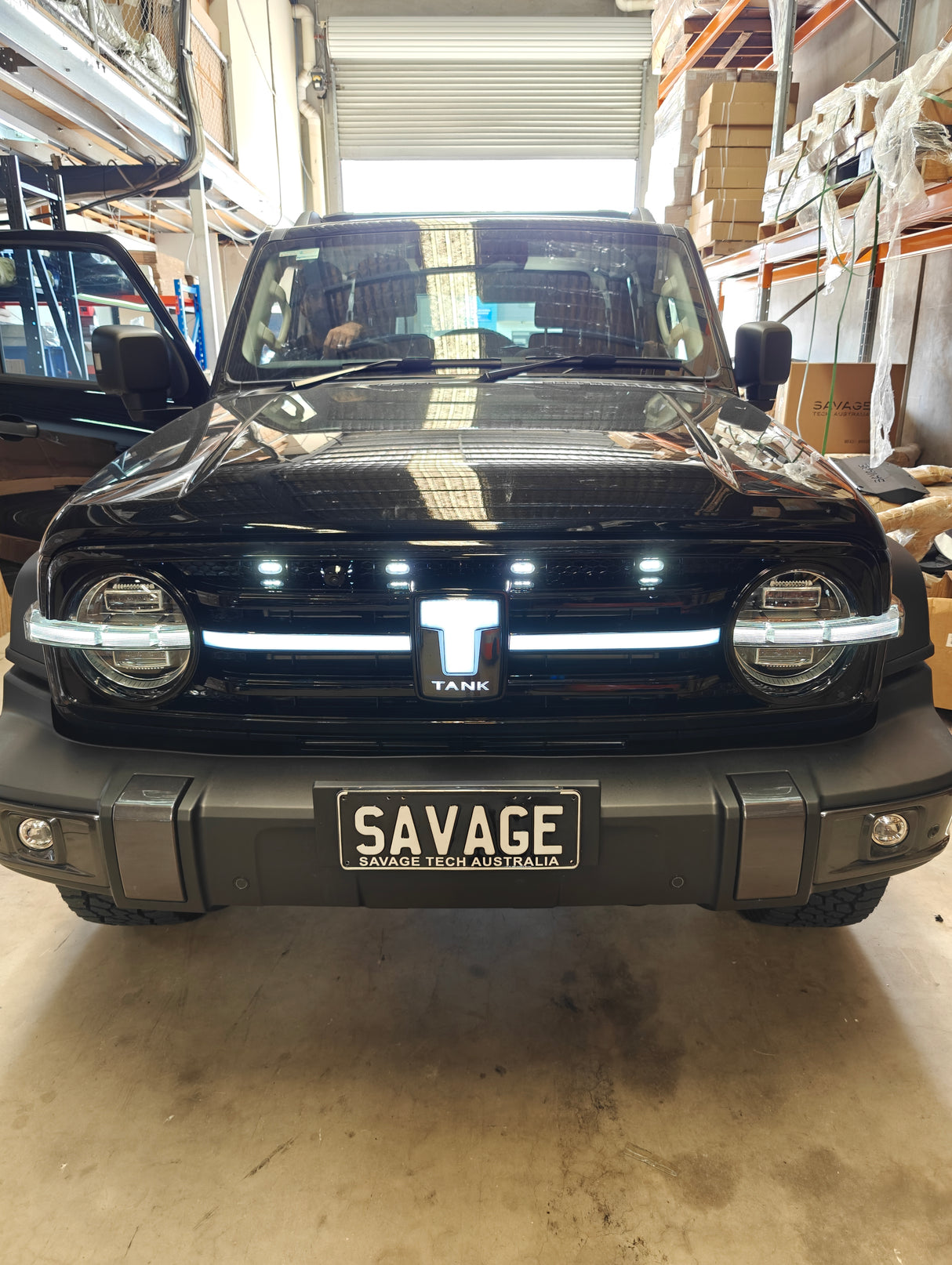 TANK 300 SAVAGE GRILLE 1