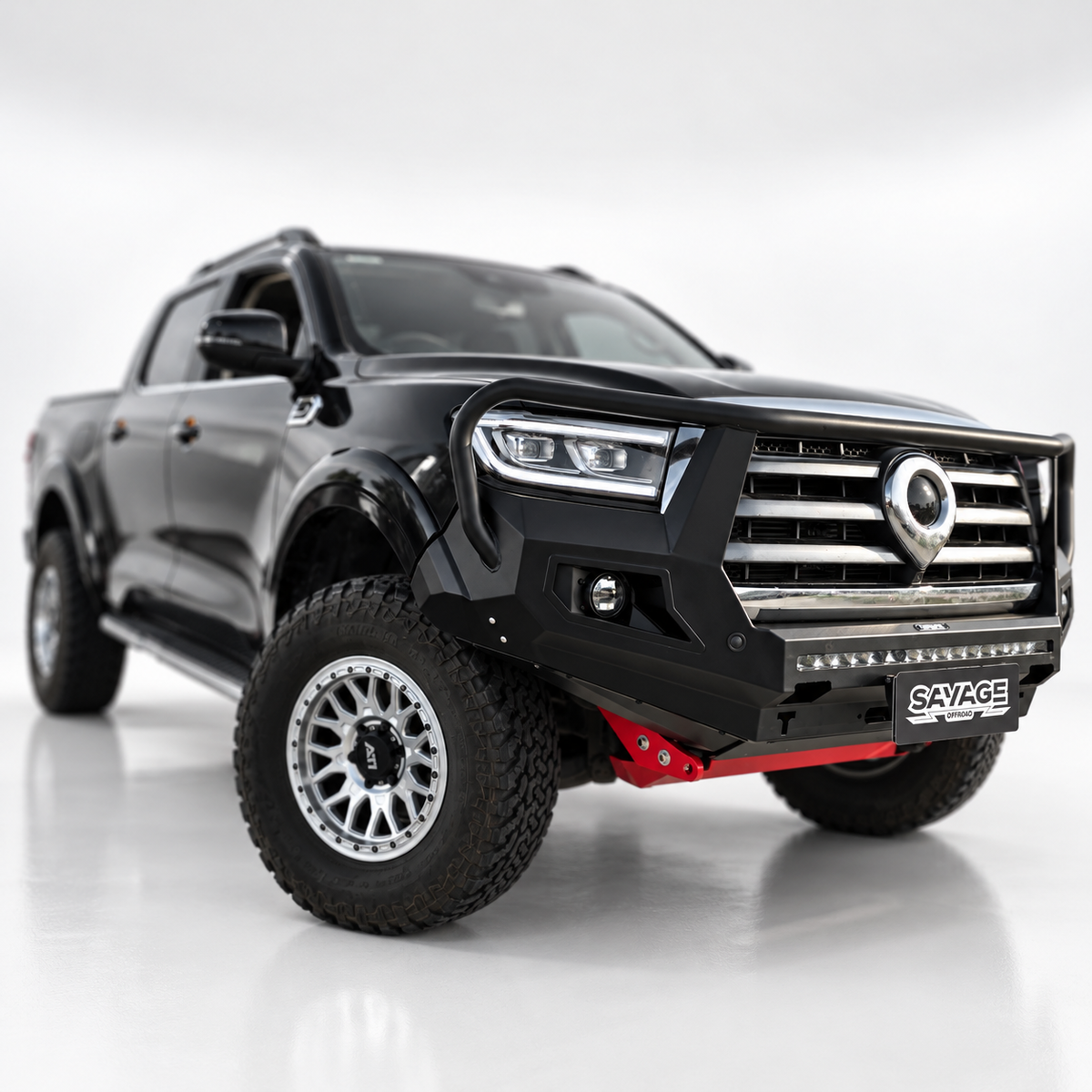 GWM CANNON BEAST HOOPED BULL BAR 2020-2026 FITS ALL MODELS 2.0L/2.4L