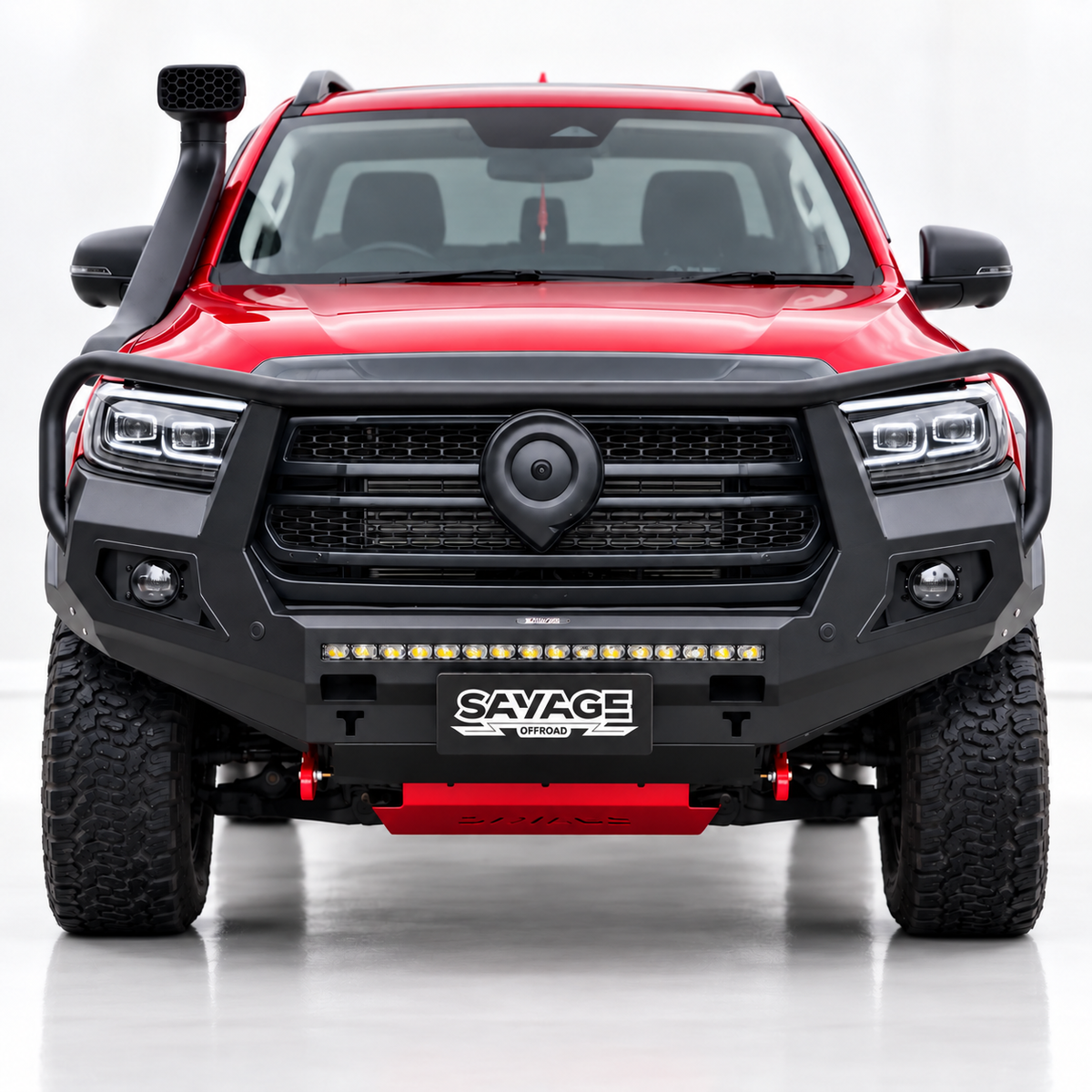GWM CANNON BEAST HOOPED BULL BAR 2020-2026 FITS ALL MODELS 2.0L/2.4L