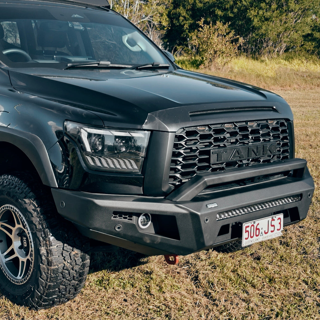 GWM TANK 500 ARMOUR FORGED BULLBAR (HOOPLESS)