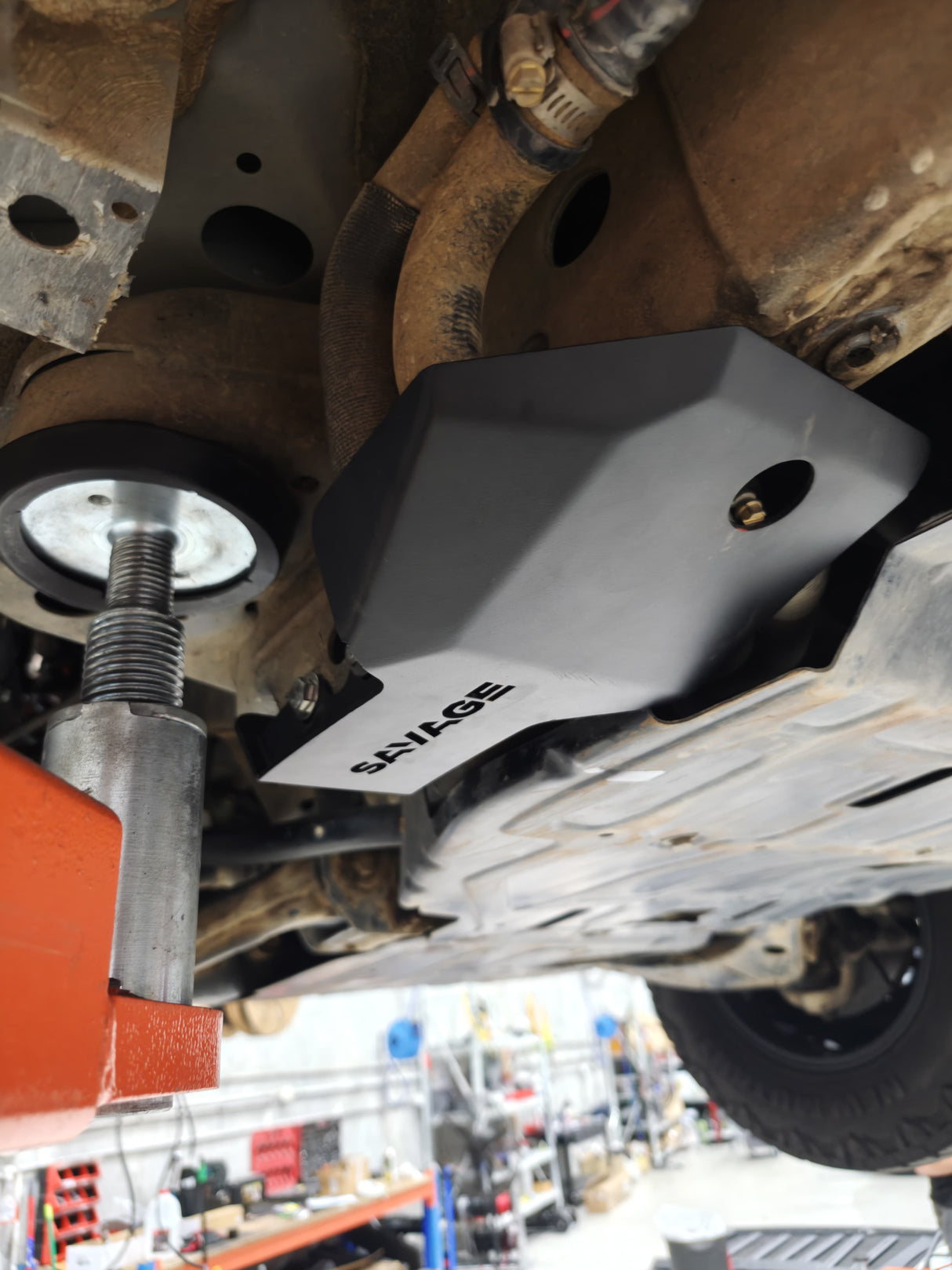 BYD SHARK 6 SHARKGUARD COOLANT LINE BASH PLATE