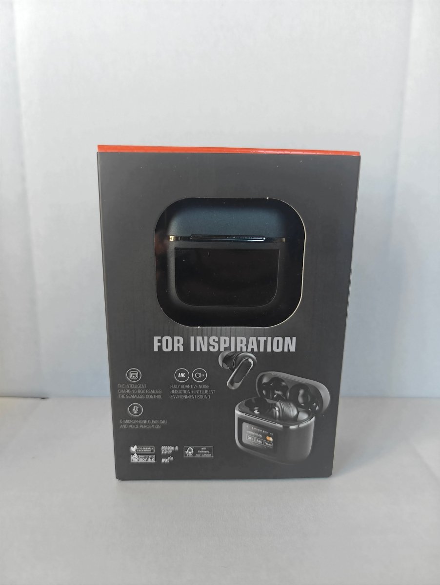 WIRELESS BLUETOOTH HEADPHONES WITH ANC AND LCD CASE - Savage Tech Australia