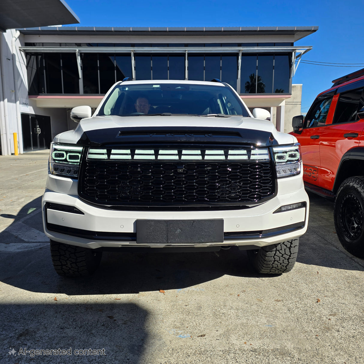 TANK 500 GRILLE WITH MOTION LED