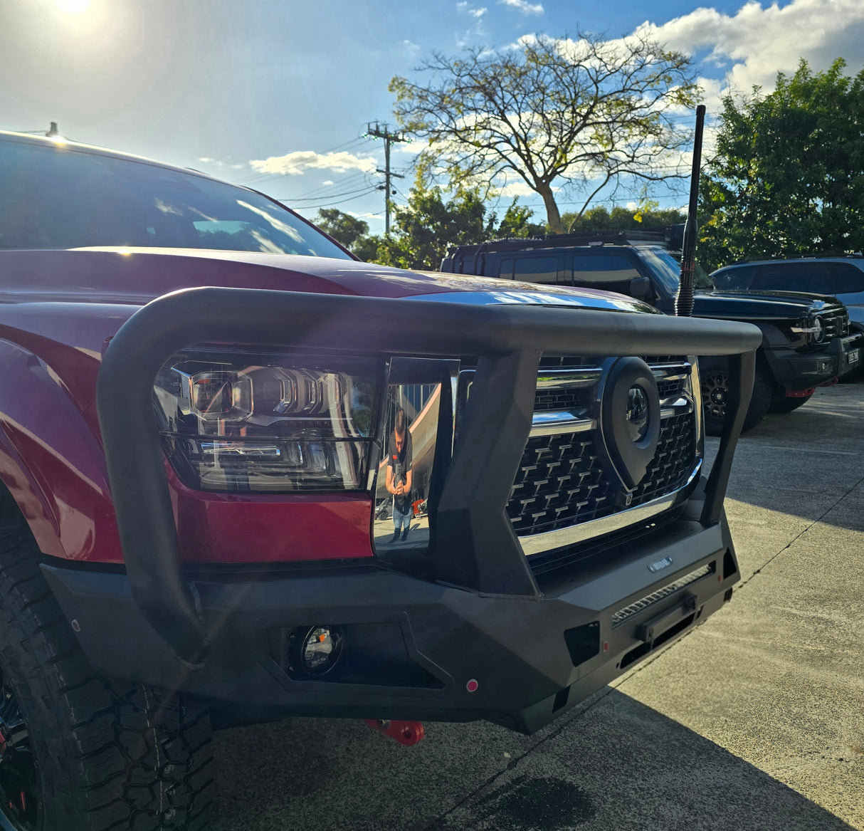 GWM ALPHA RAMPAGE HOOPED BULLBAR