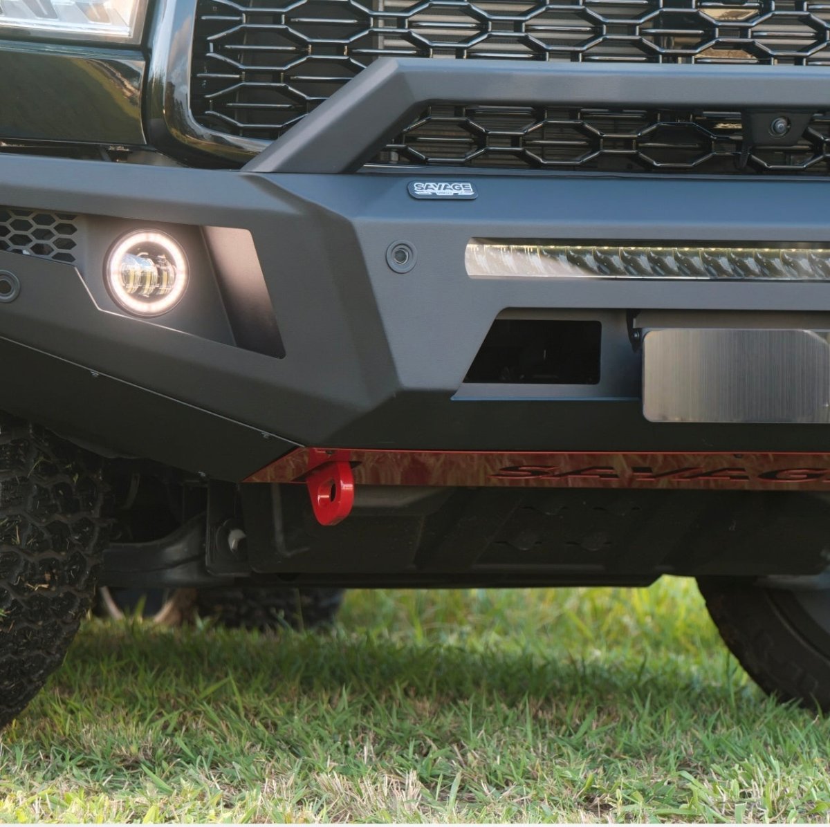 GWM TANK 500 ARMOUR FORGED HOOPLESS BULL BAR - Savage Tech Australia