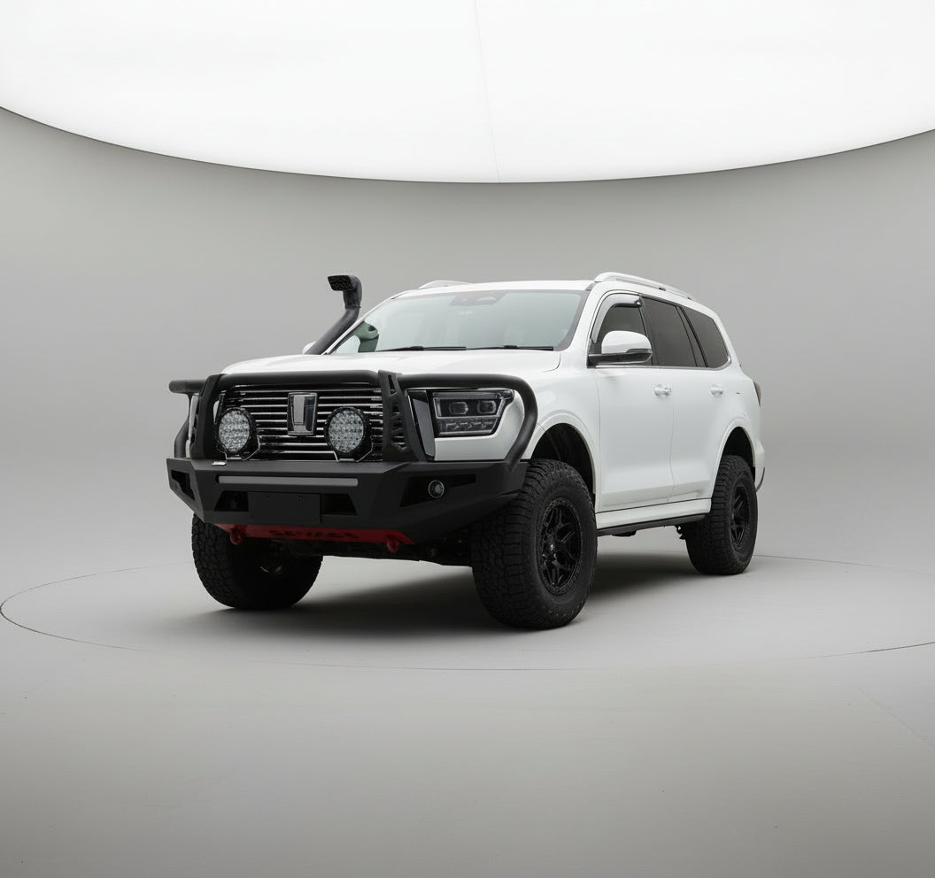 GWM TANK 500 ARMOUR FORGED BULLBAR (HOOPED)