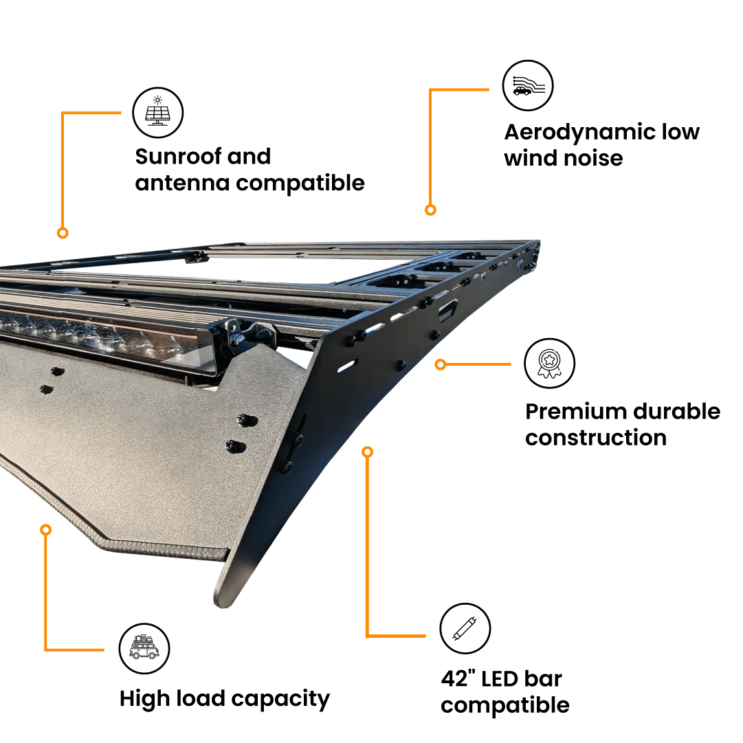 SAVAGE PHANTOM SERIES ROOF PLATFORM - GWM ALPHA 2024+ ALL MODELS (V3 UPDATE) - Savage Tech Australia