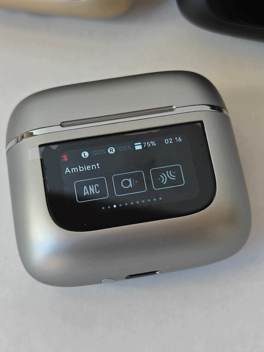 WIRELESS BLUETOOTH HEADPHONES WITH ANC AND LCD CASE - Savage Tech Australia