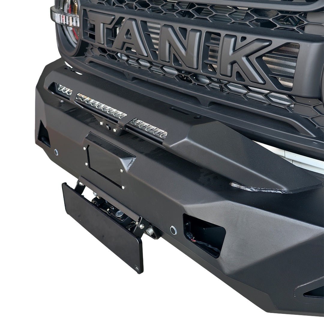 TANK 300 ARMOUR (HOOPLESS) BULL BAR FOR ALL MODELS - Savage Tech Australia