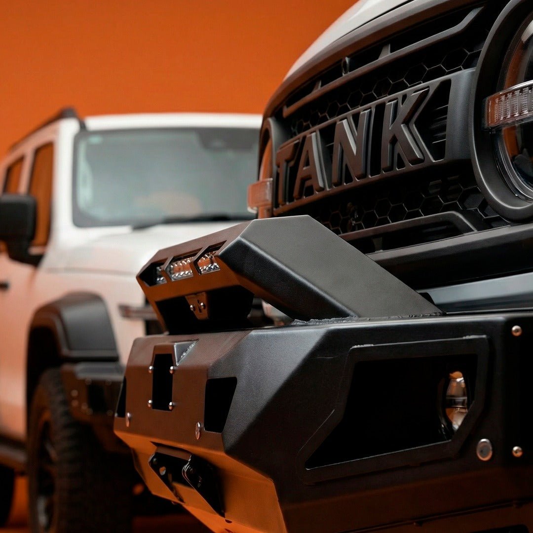TANK 300 ARMOUR (HOOPLESS) BULL BAR FOR ALL MODELS - Savage Tech Australia