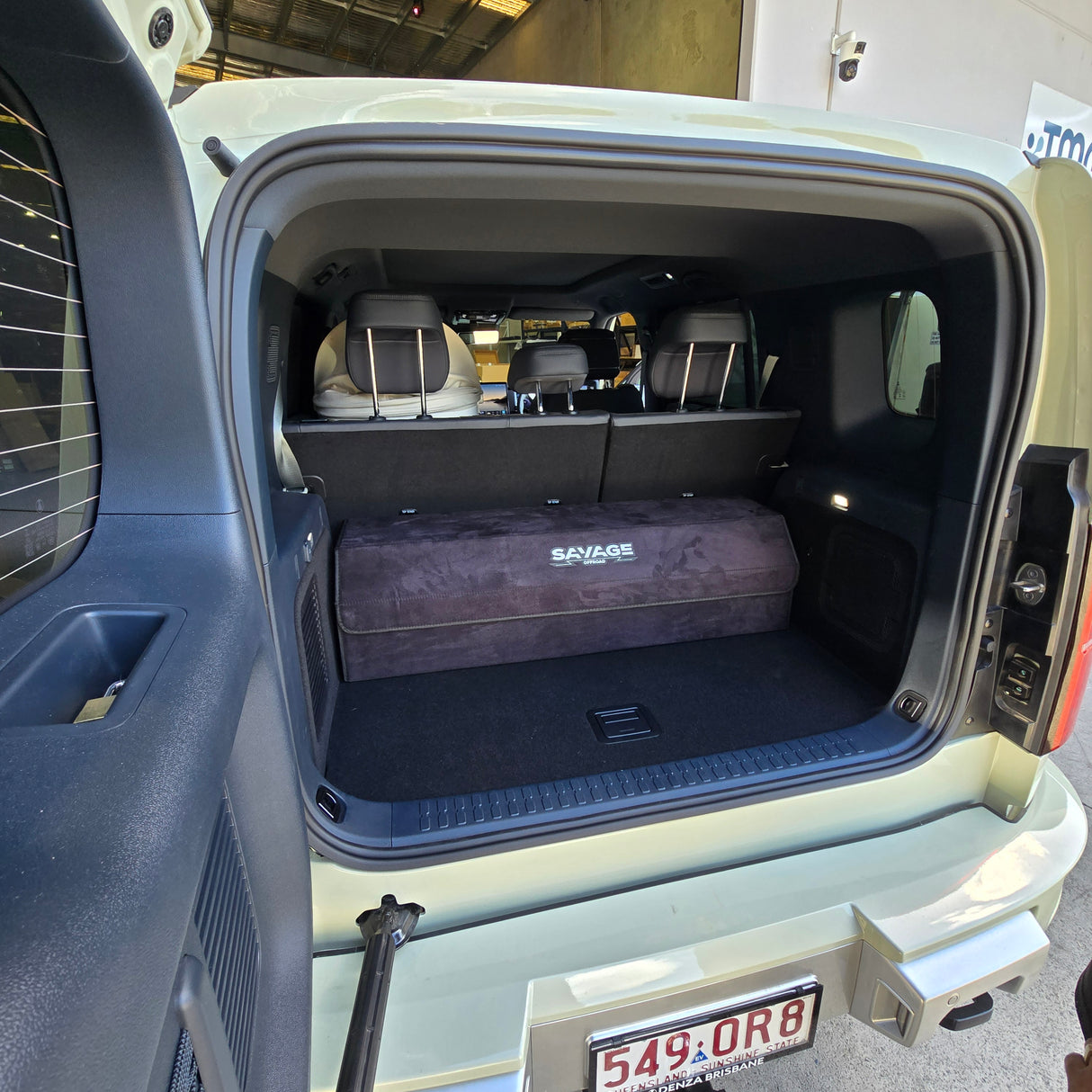 SAVAGE PREMIUM REAR BOOT STORAGE BOX SUIT DENZA B5 & GWM TANK 500