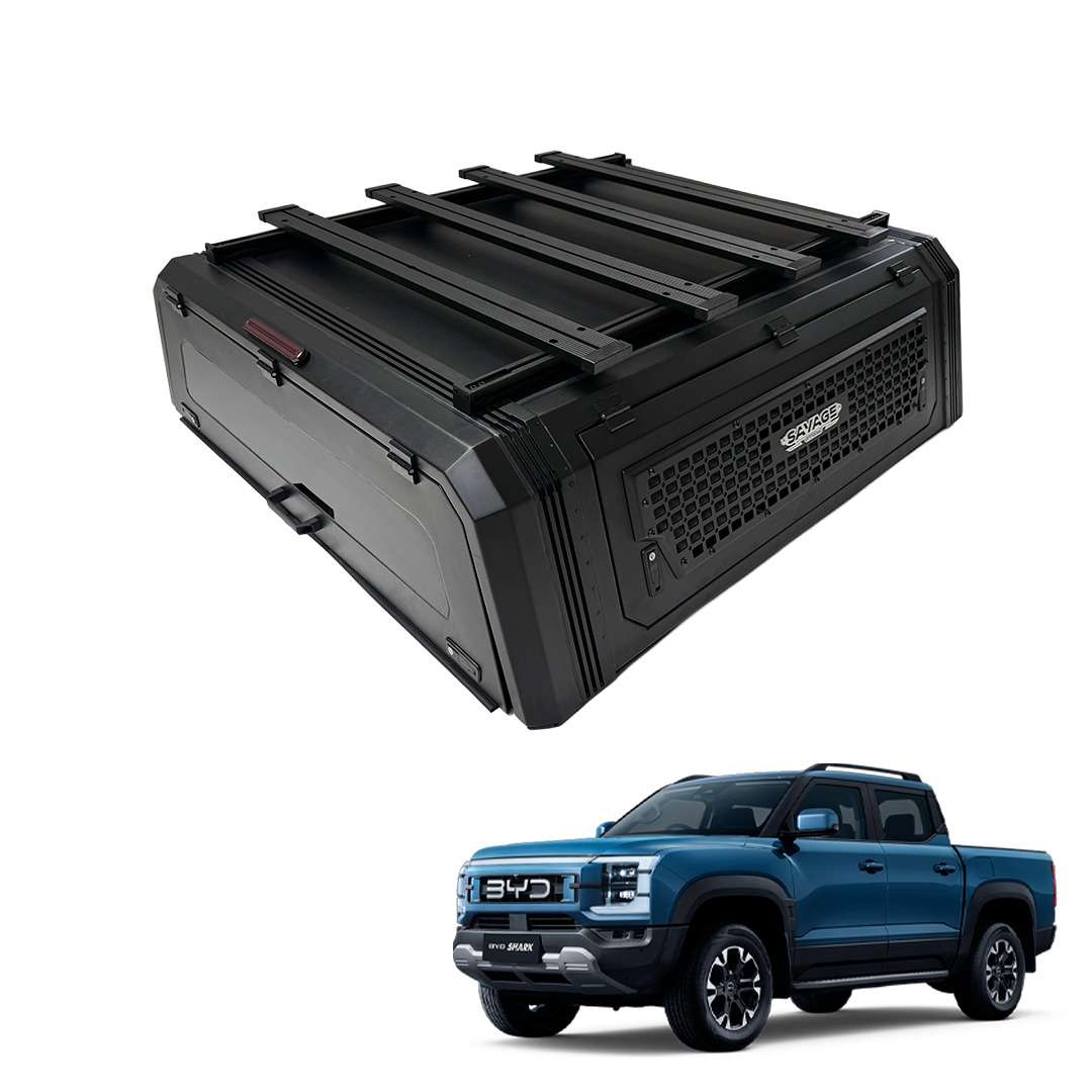 BYD SHARK 6 SAVAGE PREDATOR CANOPY WITH CENTRAL LOCKING & BUILT IN INTERIOR LIGHTING - Savage Tech Australia