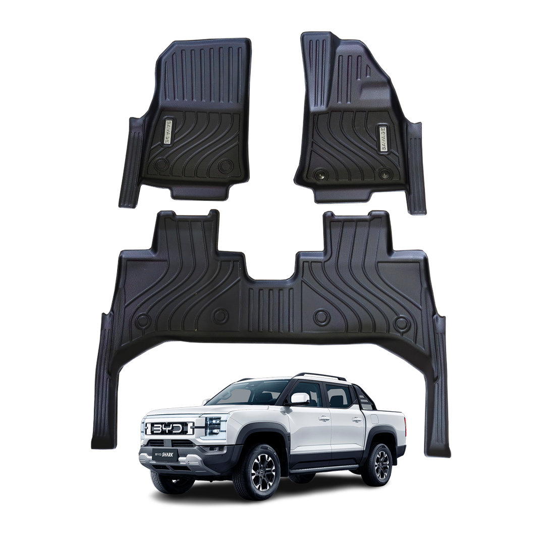 BYD SHARK 6 3D MOULDED FLOOR MATS & STILL PROTECTION