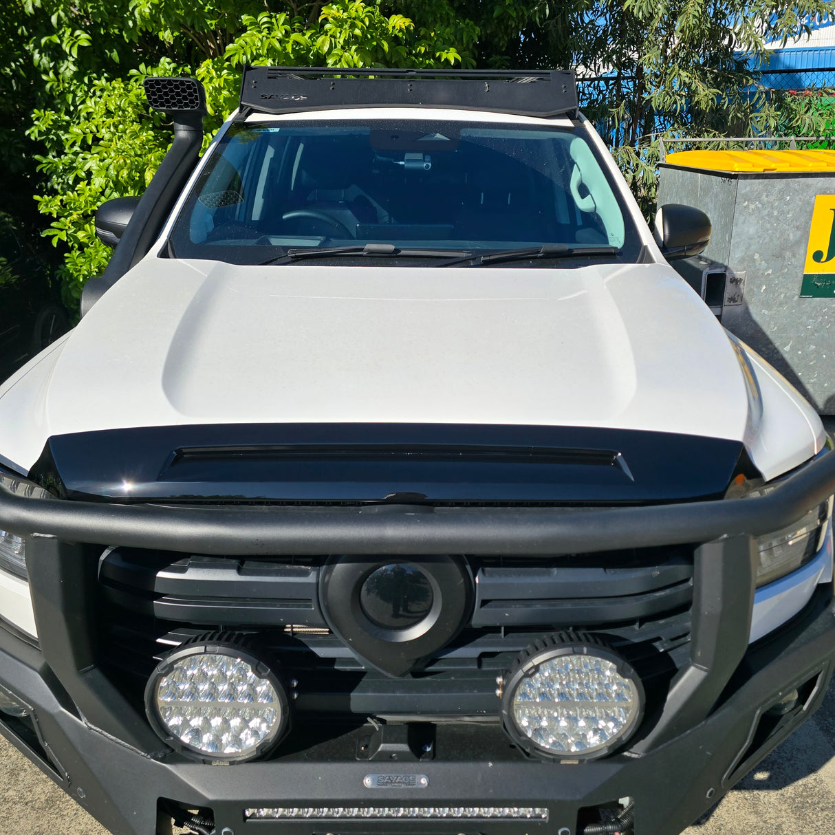 GWM ALPHA / TANK 500 BONNET NOSE COVER GLOSS BLACK