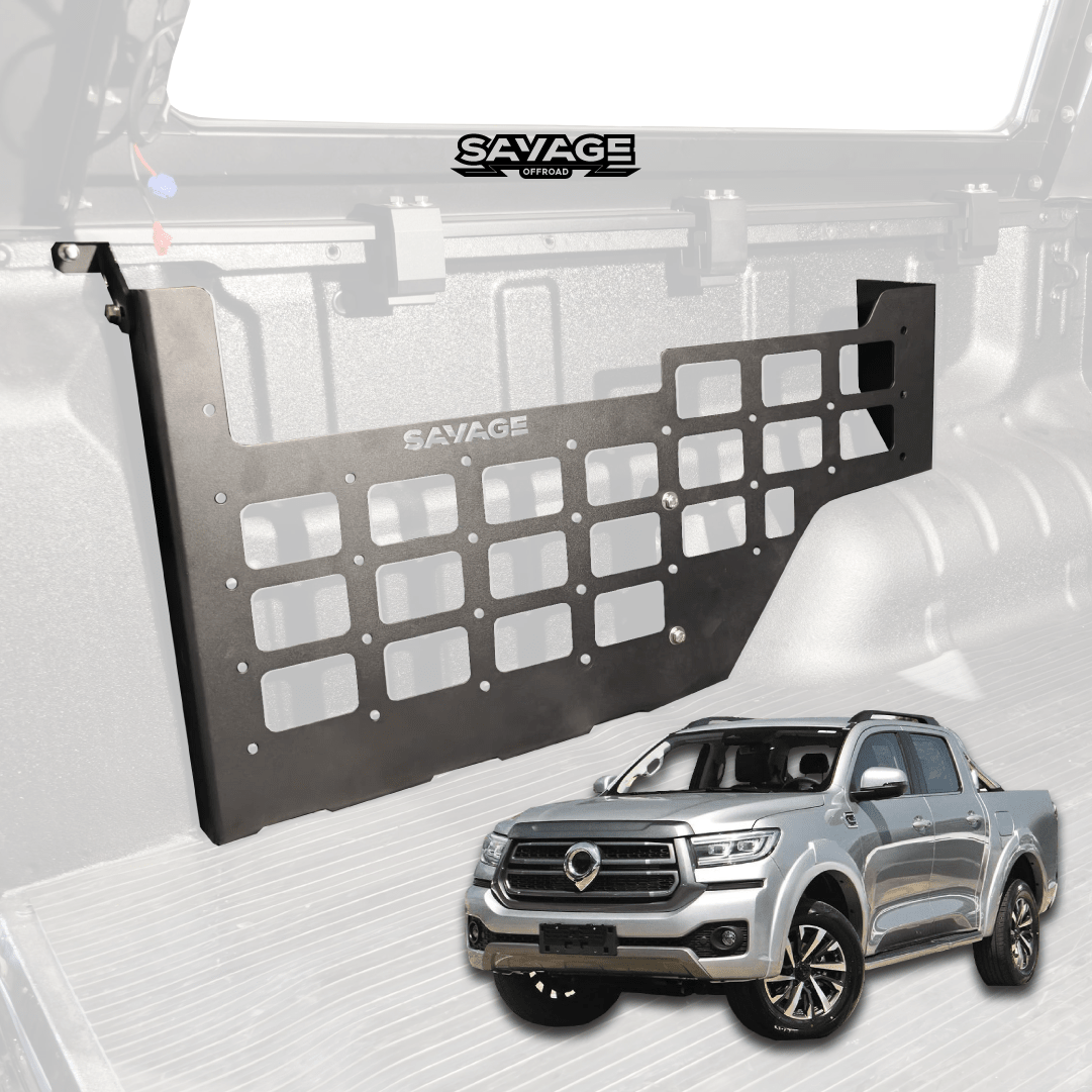 SAVAGE TECH MOLLE SIDE STORAGE FOR GWM CANNON - Savage Tech Australia