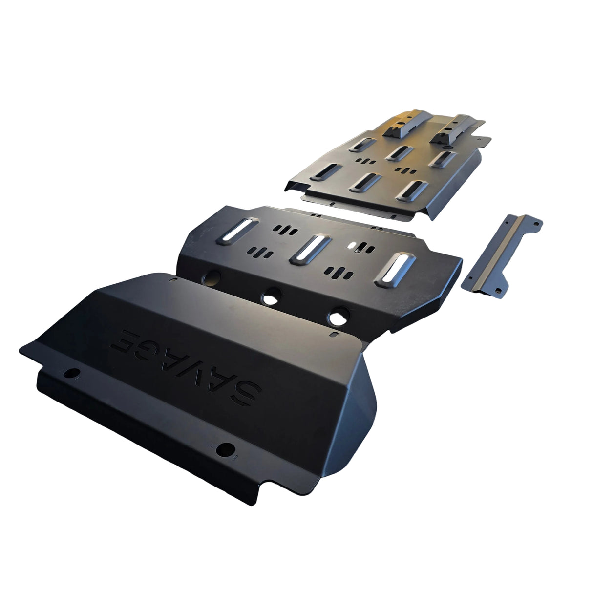 GWM ALPHA PHEV HI4T STAINLESS STEEL BASH PLATES 3PCE
