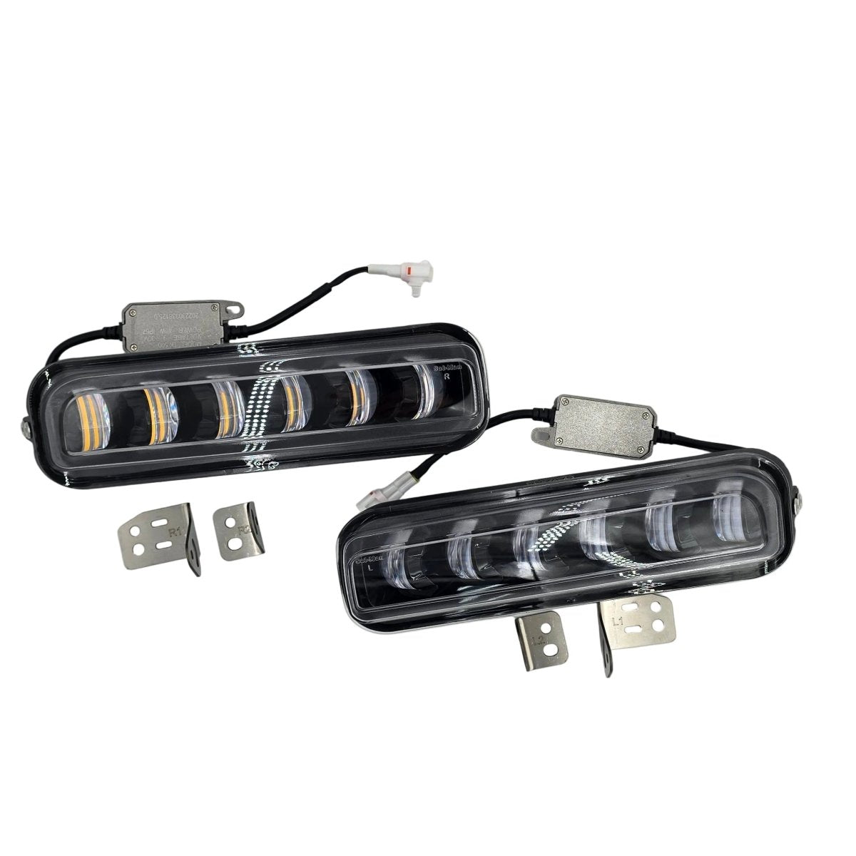 TANK 500 SAVAGE LED FOGLIGHTS (YELLOW) (OFF ROAD USE ONLY) - Savage Tech Australia