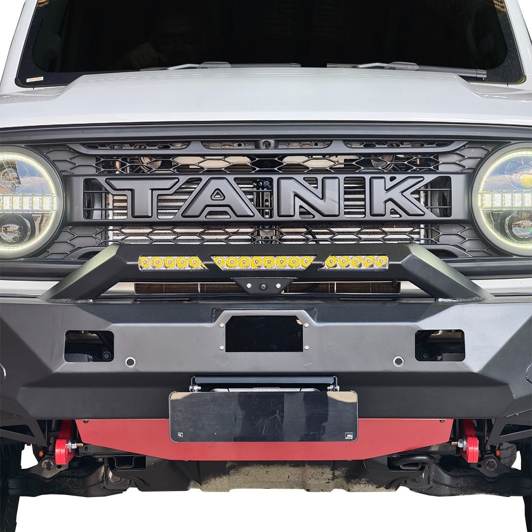 TANK 300 ARMOUR (HOOPLESS) BULL BAR FOR ALL MODELS - Savage Tech Australia