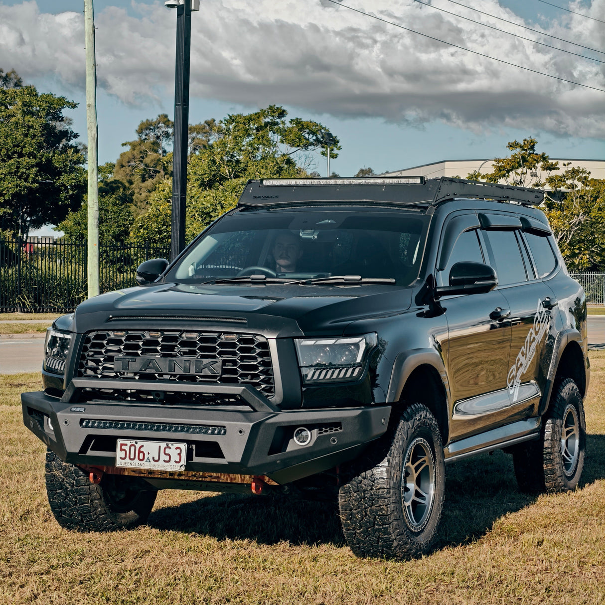 GWM TANK 500 ARMOUR FORGED BULLBAR (HOOPLESS)