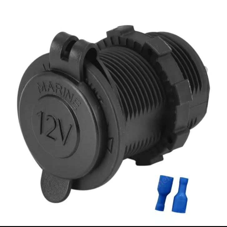 12V FLUSH MOUNT SOCKET