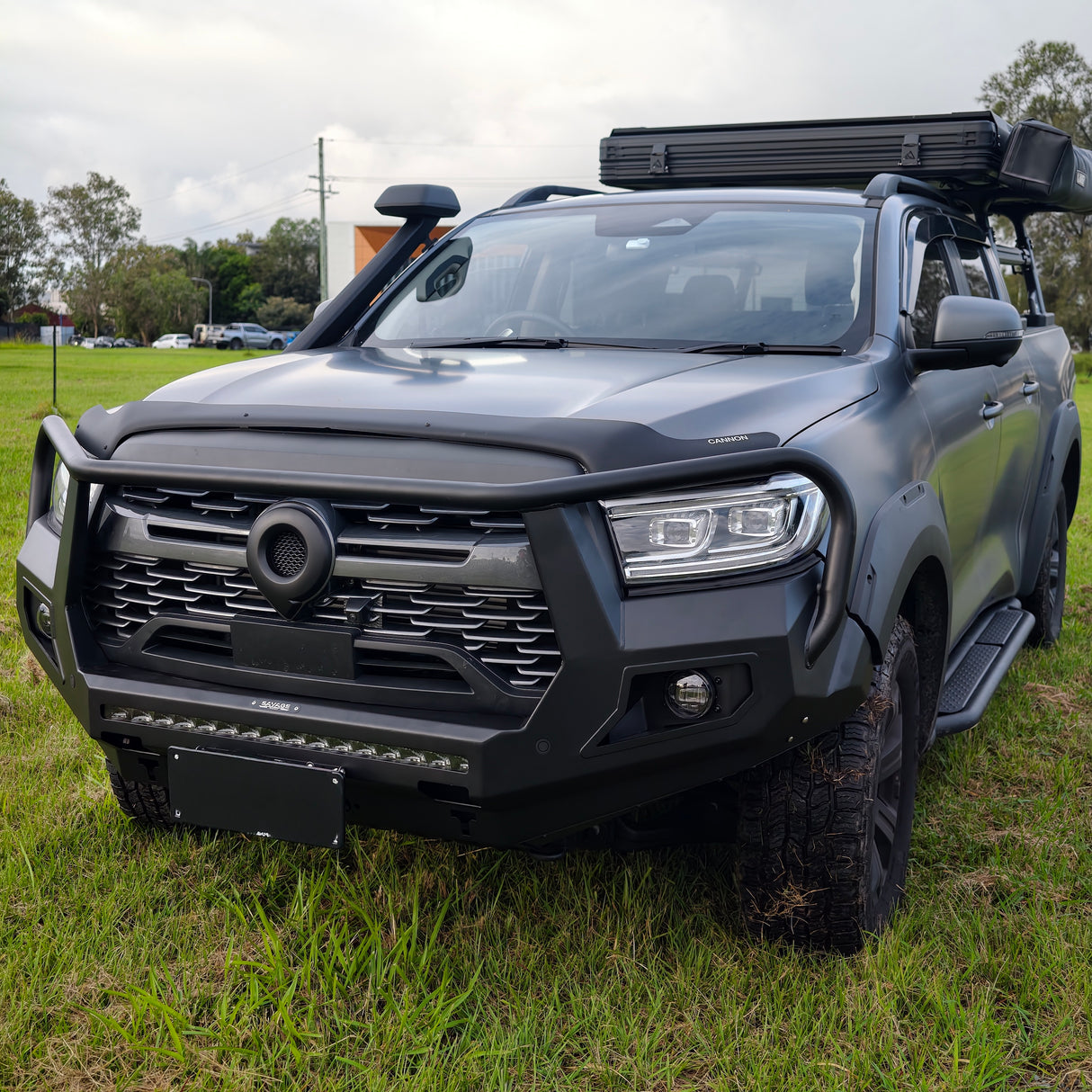 GWM CANNON BEAST HOOPED BULL BAR 2020-2026 FITS ALL MODELS 2.0L/2.4L & PHEV