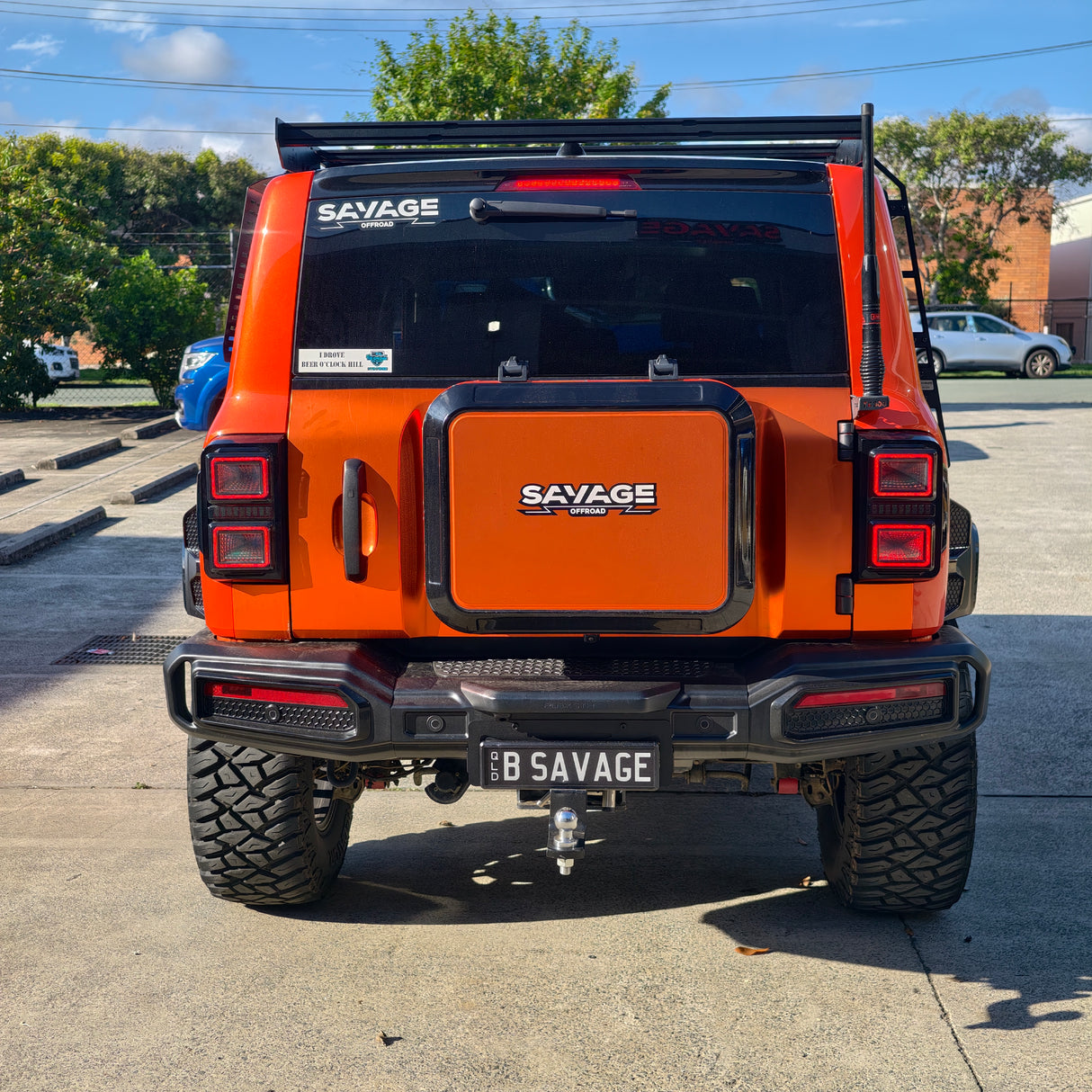 TANK 300 PHANTOM PLATFORM PACKAGE LADDER AND ACC PANEL INCLUDED