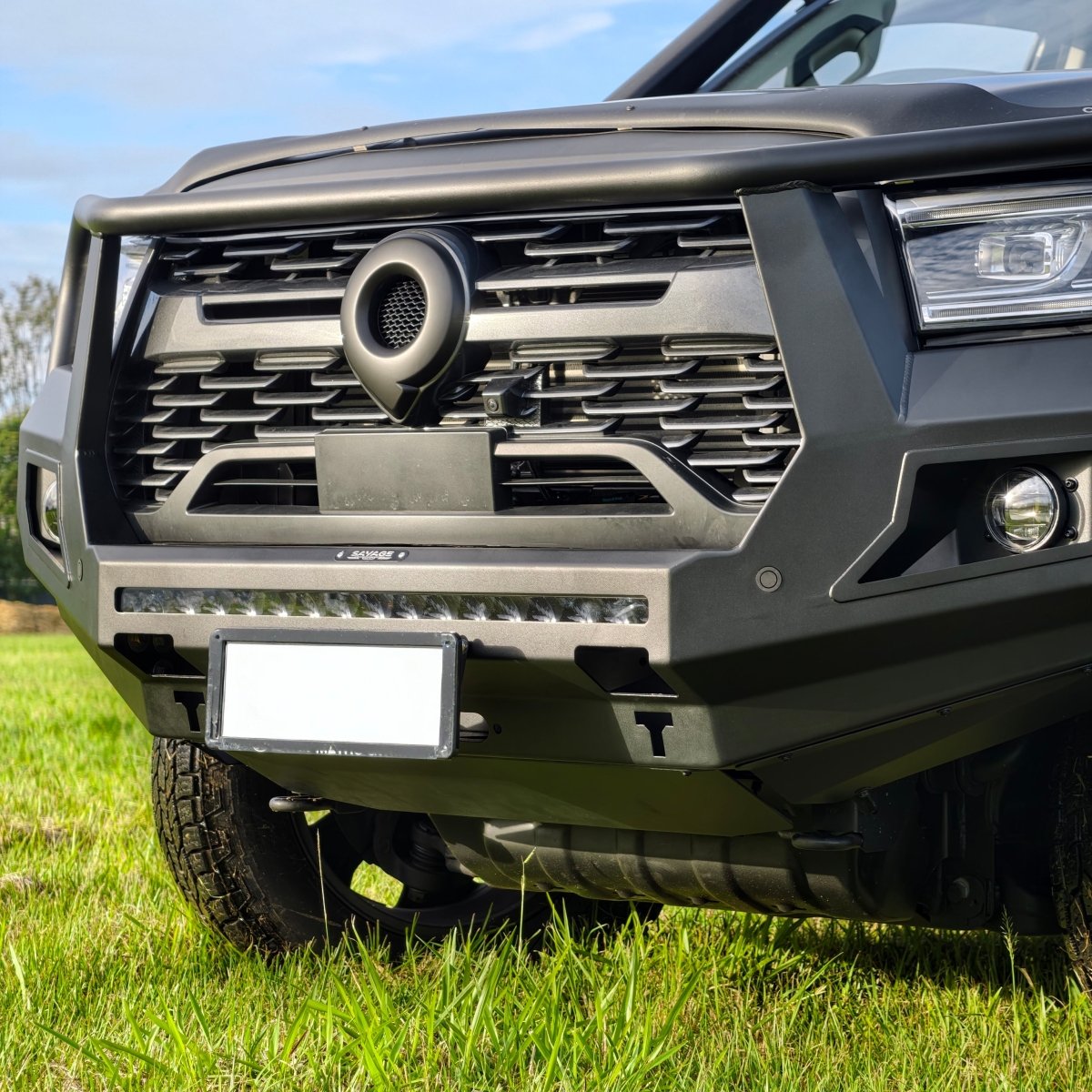 GWM CANNON BEAST HOOPED BULL BAR 2020-2026 FITS ALL MODELS 2.0L/2.4L - Savage Tech Australia