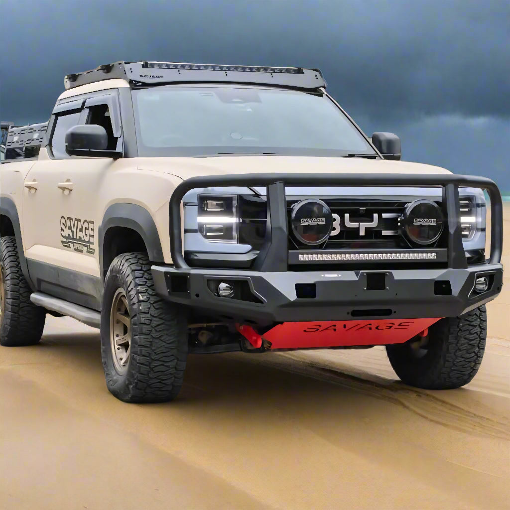 BYD SHARK 6 SAVAGE ATTACK HOOPED BULL BAR