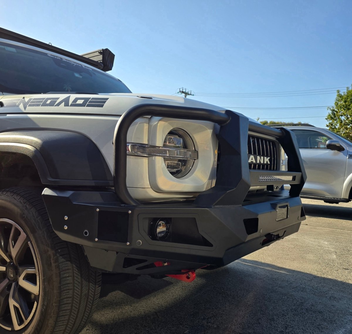 TANK 300 ARMOUR (HOOPED) BULL BAR ALL MODELS - Savage Tech Australia
