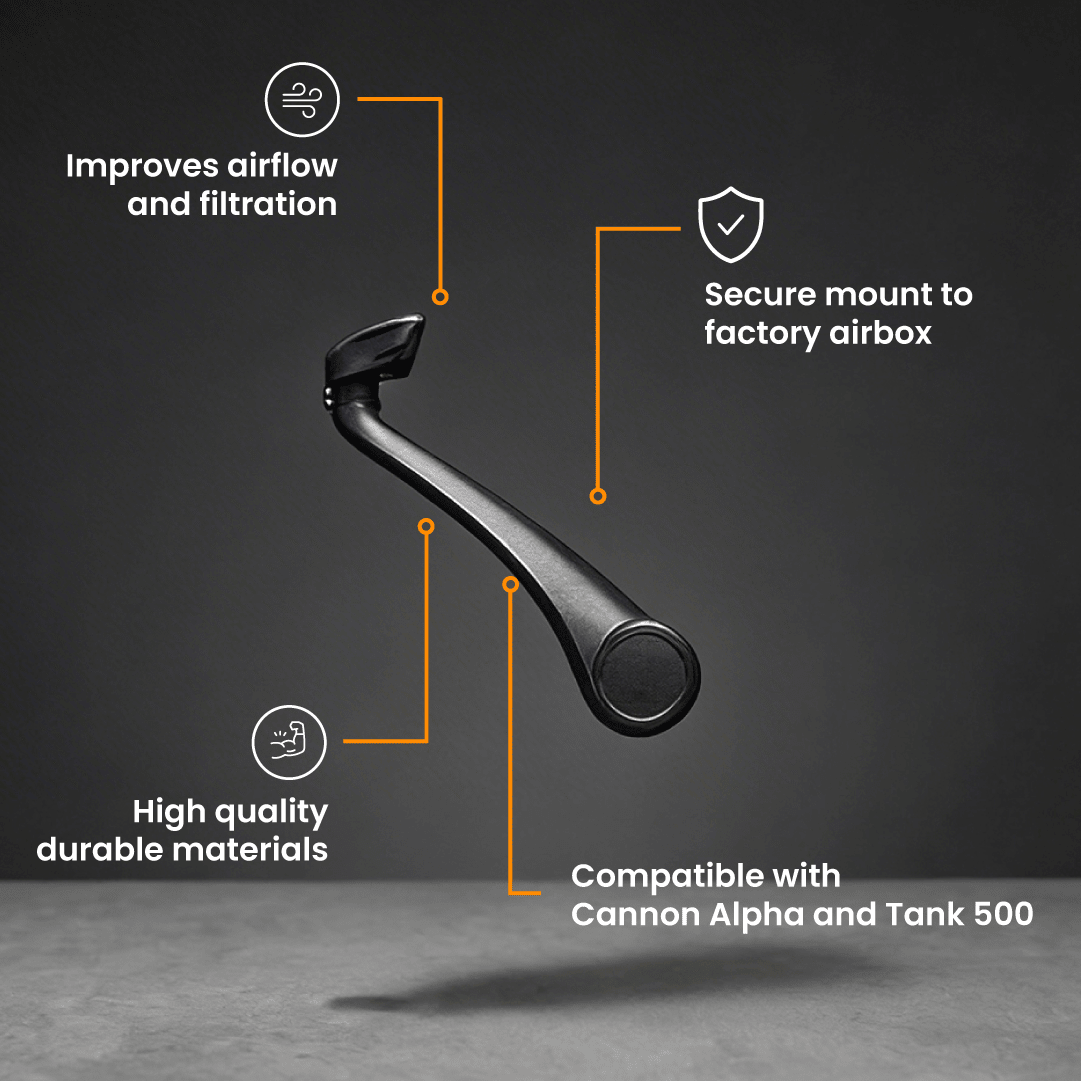 GWM ALPHA/TANK 500 TRAIL MASTER SNORKEL – ULTIMATE OFF-ROAD AIR INTAKE SOLUTION - Savage Tech Australia