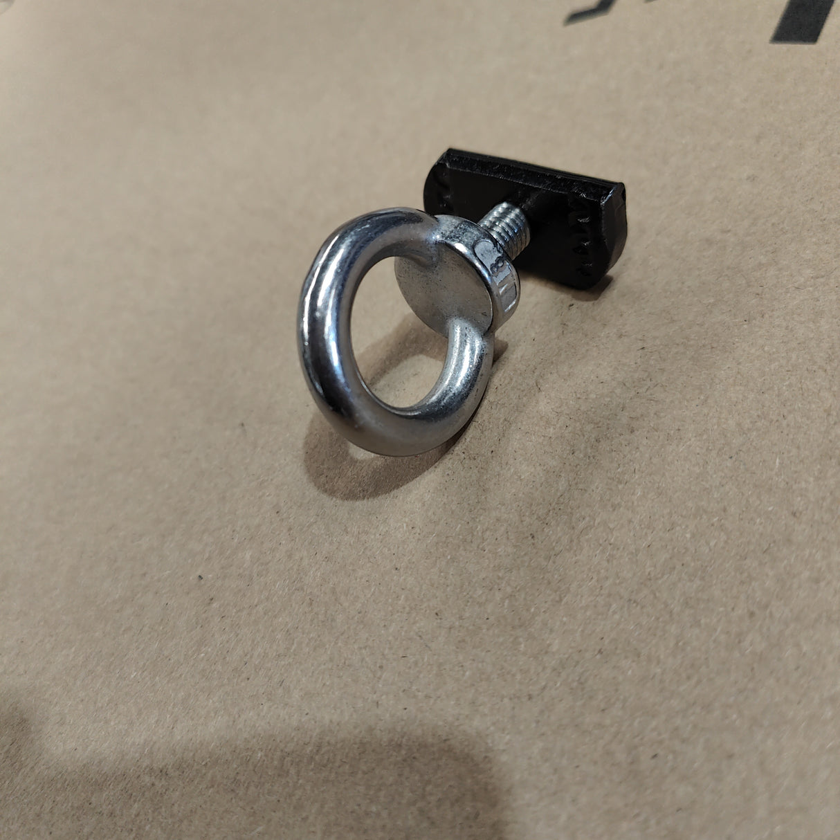 Tie down eyelet platform bolt