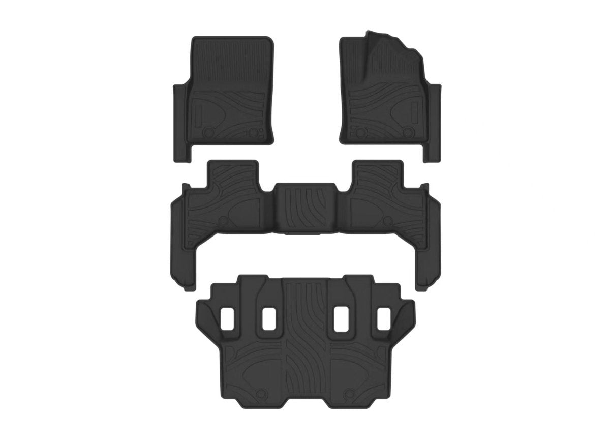 TOYOTA LANDCRUISER LC300 3D MOULDED FLOOR MATS FOR LAND CRUISER - Savage Tech Australia