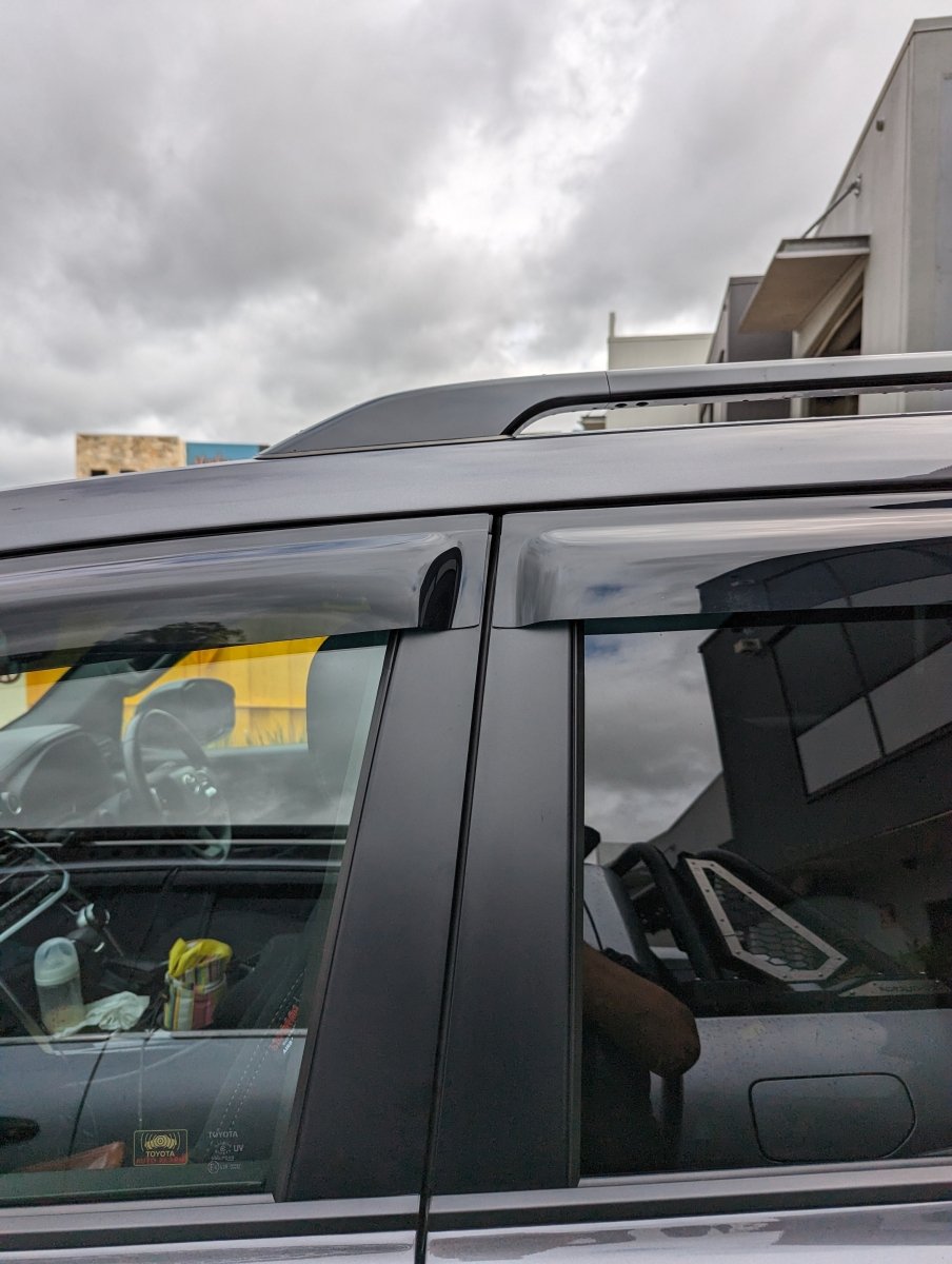 TOYOTA LC300 WEATHER SHIELDS TINTED - Savage Tech Australia