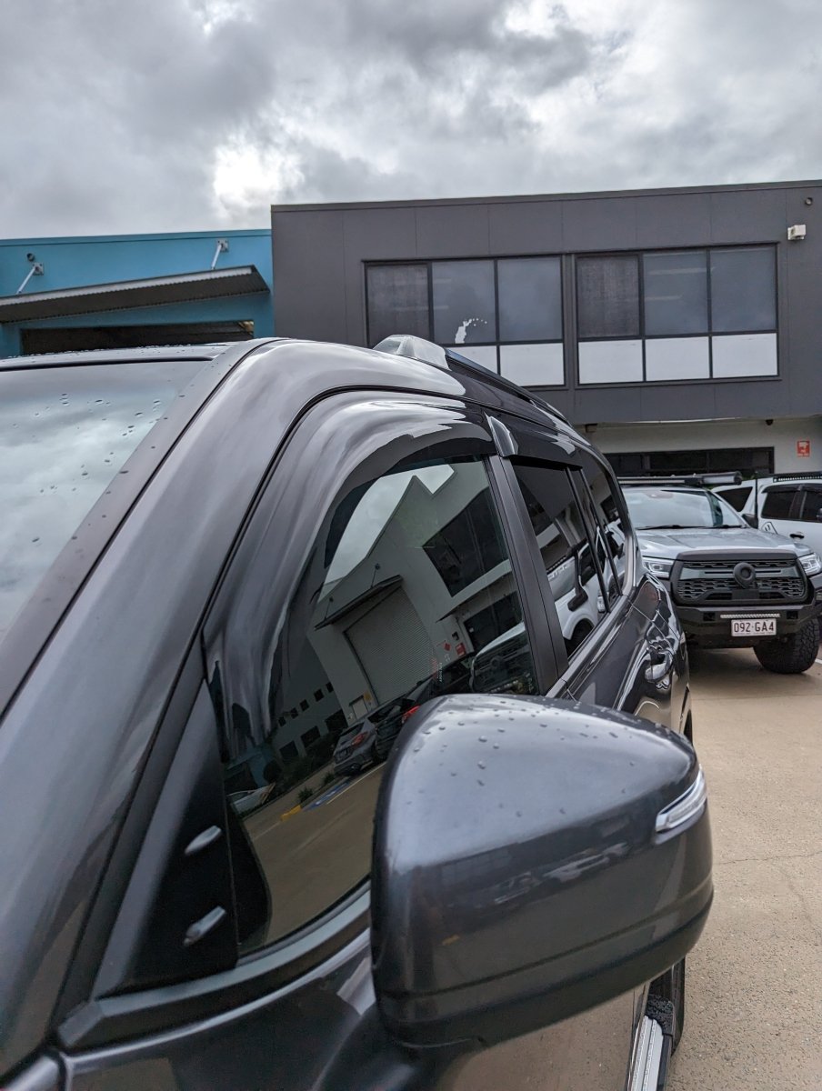 TOYOTA LC300 WEATHER SHIELDS TINTED - Savage Tech Australia