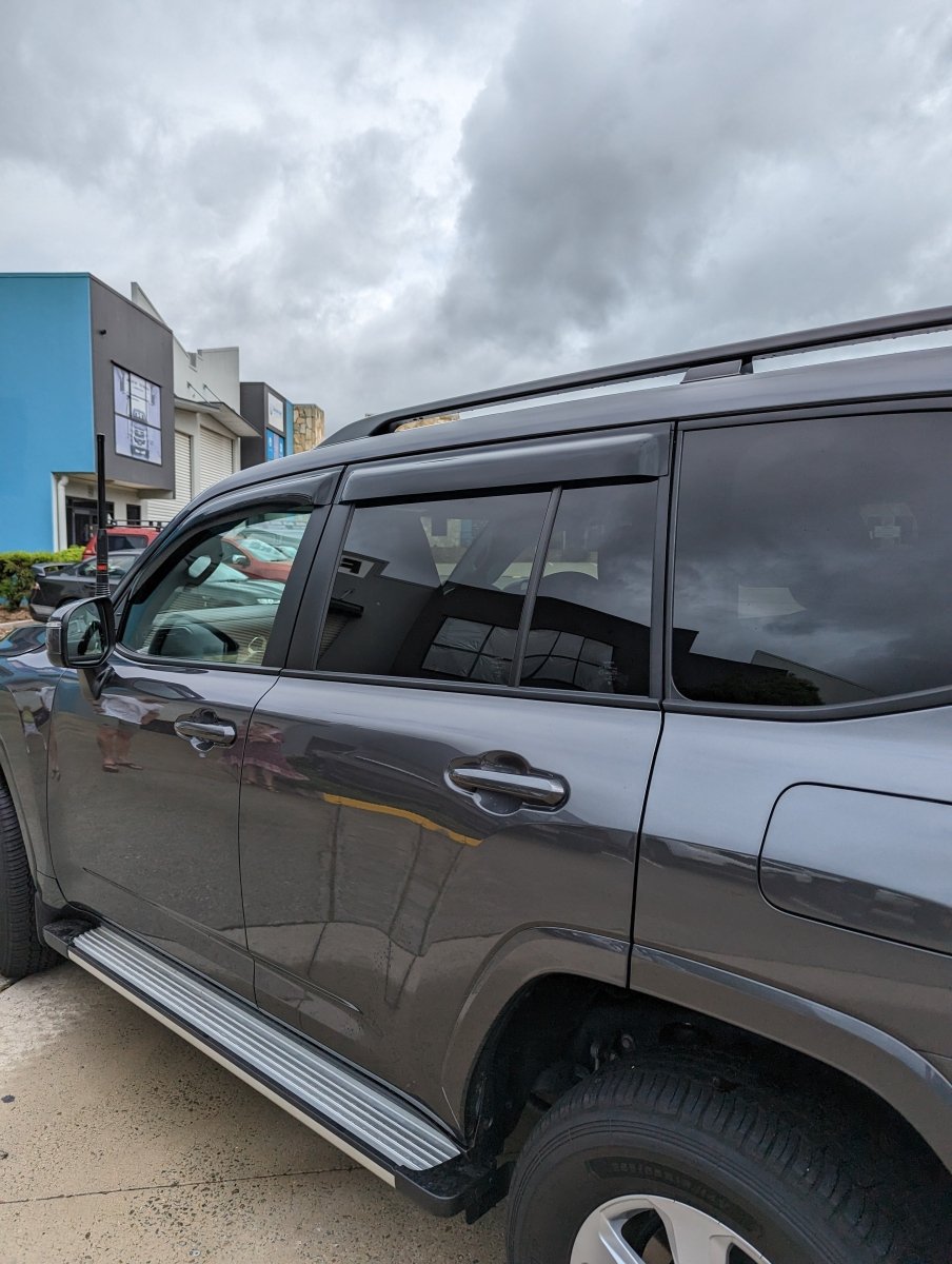TOYOTA LC300 WEATHER SHIELDS TINTED - Savage Tech Australia
