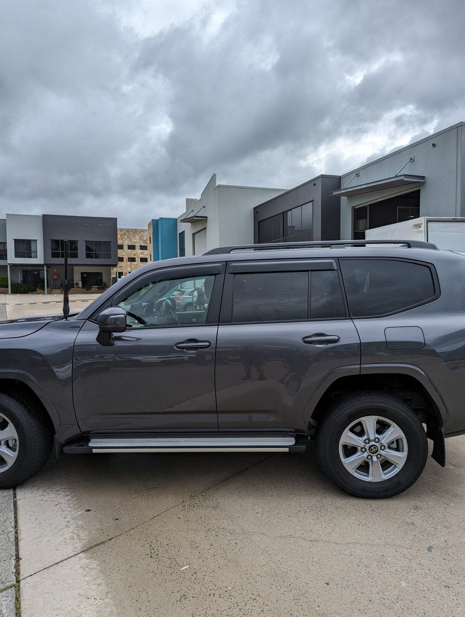 TOYOTA LC300 WEATHER SHIELDS TINTED - Savage Tech Australia