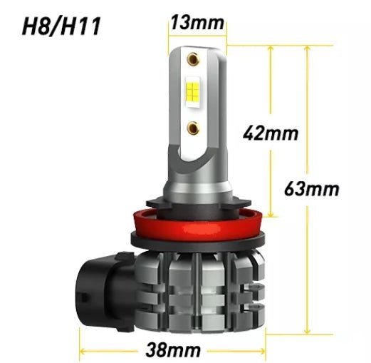 GWM CANNON LED FOG LIGHT BULBS - Savage Tech Australia