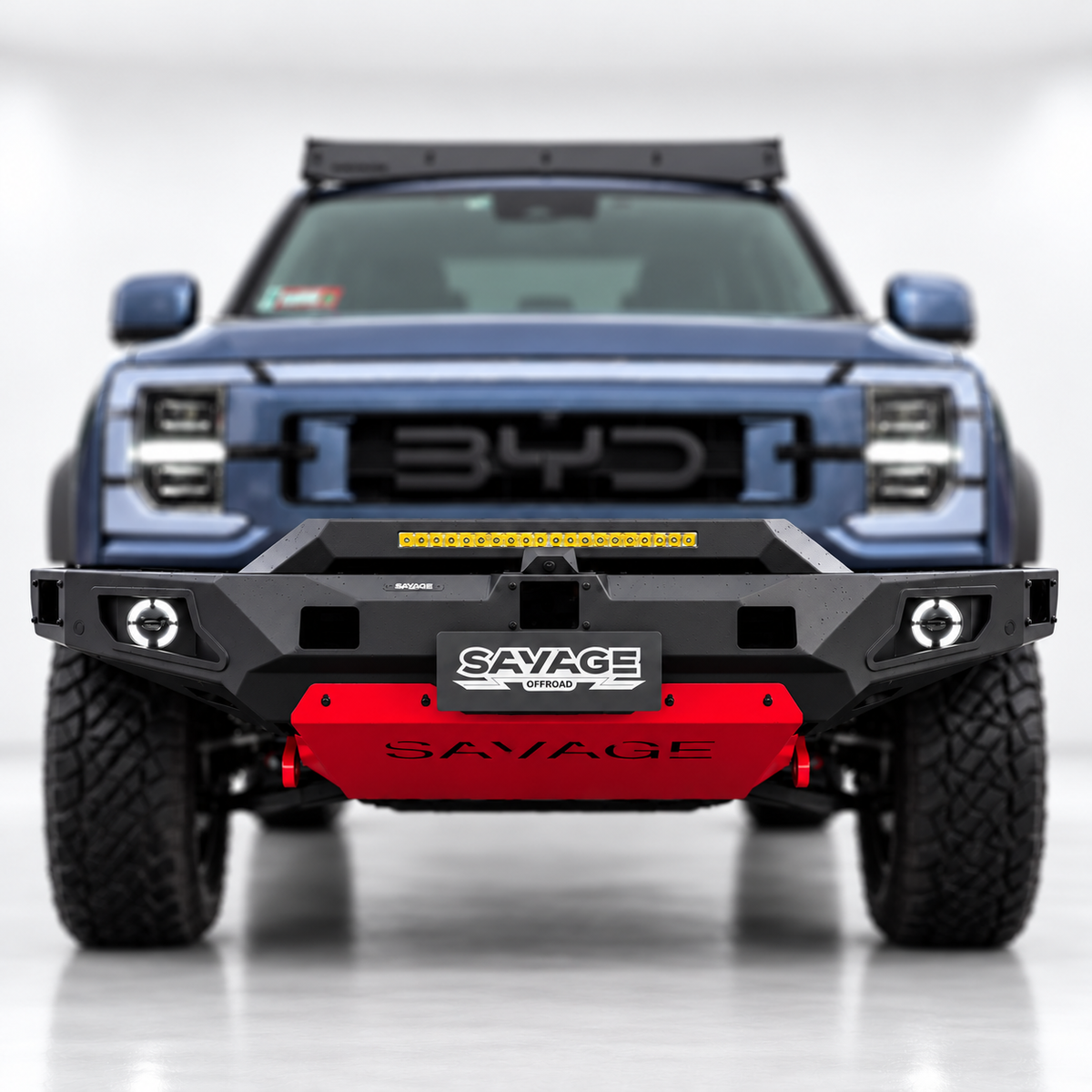 BYD SHARK 6 SAVAGE ATTACK HOOPLESS BULL BAR