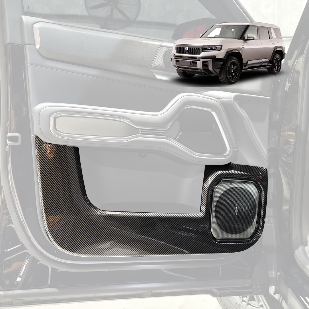 CARBON SERIES DOOR CARD SCUFF PROTECTORS  DENZA B8 2026+