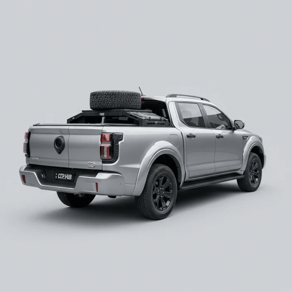Savage Tech Rack SAVAGE ROGUE TYRE/WHEEL CARRIER RACK WITH STORAGE PLATFORM – Savage ...