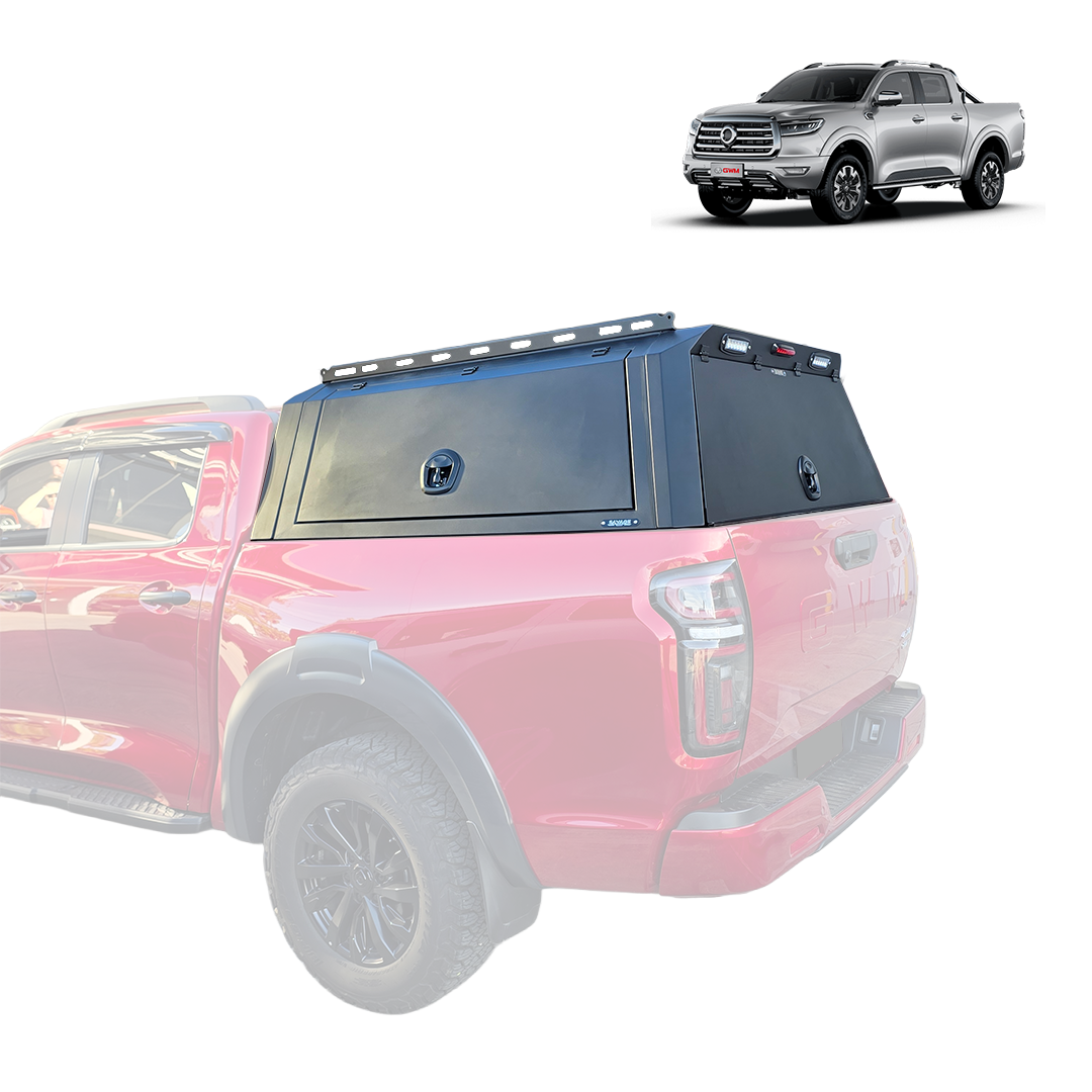 GWM CANNON FLAT PACK ALLOY/ ALUMINIUM CANOPY WITH CENTRAL LOCKING