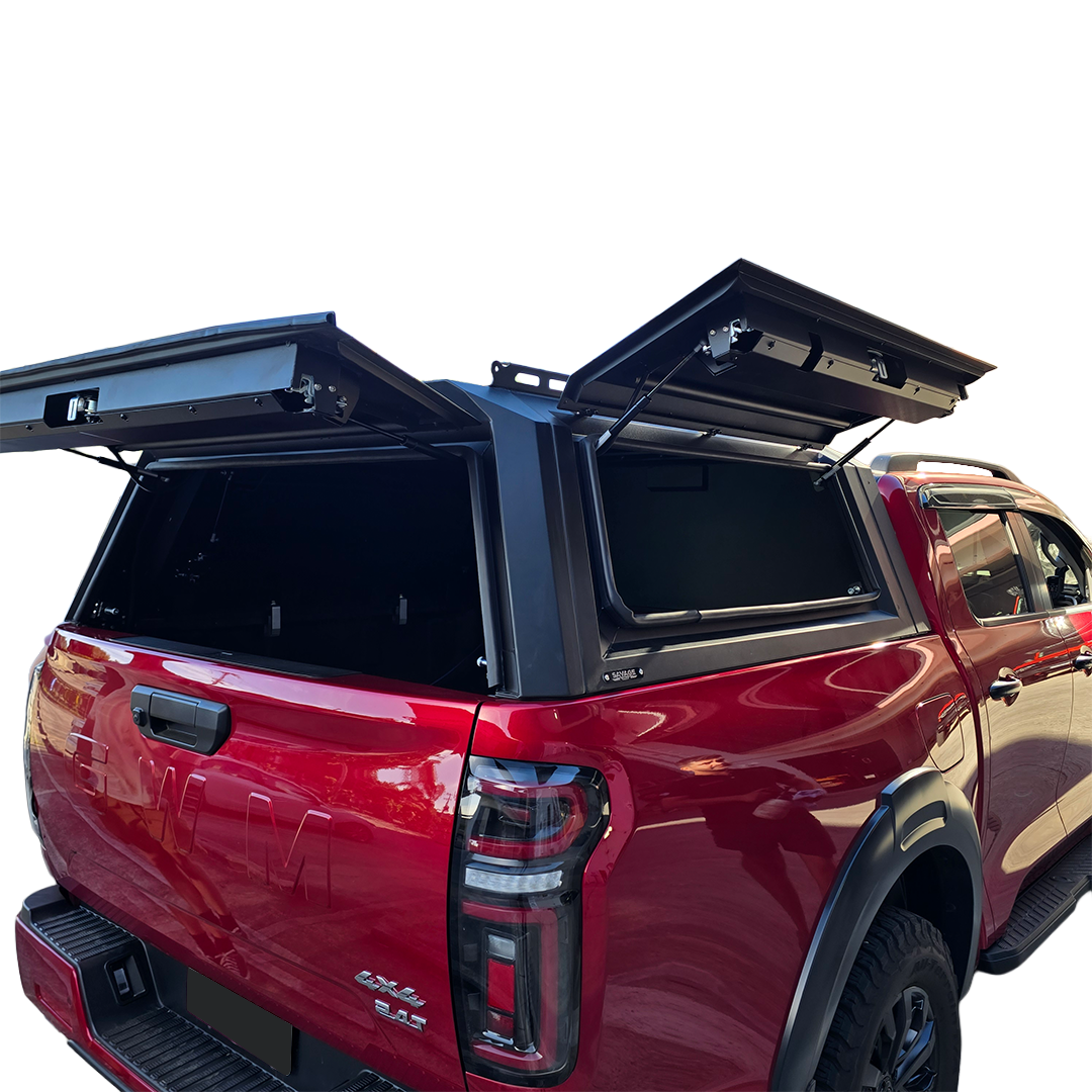 GWM CANNON FLAT PACK ALLOY/ ALUMINIUM CANOPY WITH CENTRAL LOCKING