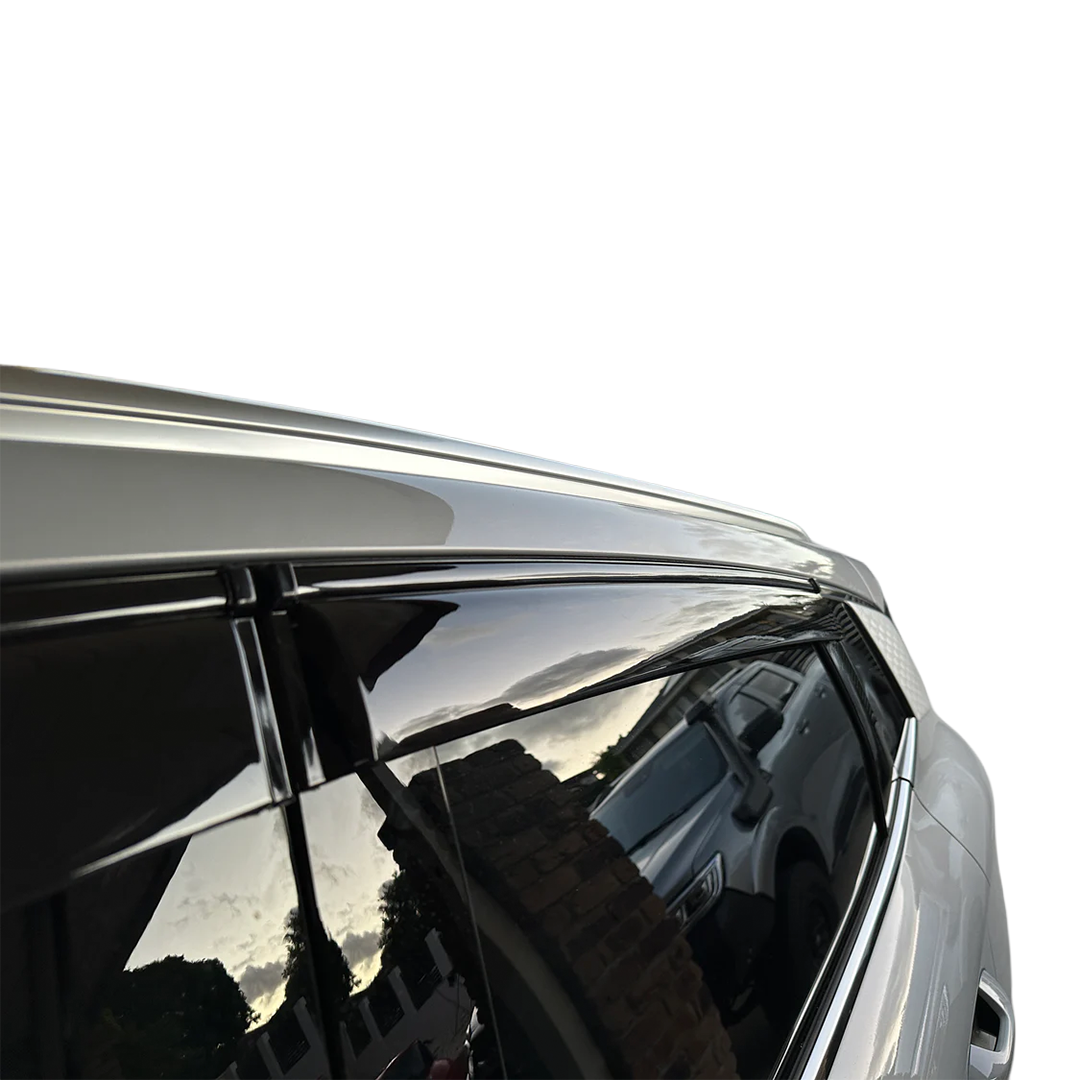 BYD ATTO3 PREMIUM TINTED WEATHERSHIELD (With Black Trim)