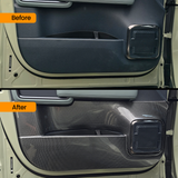CARBON SERIES DOOR CARD SCUFF PROTECTORS  DENZA B5 2026+