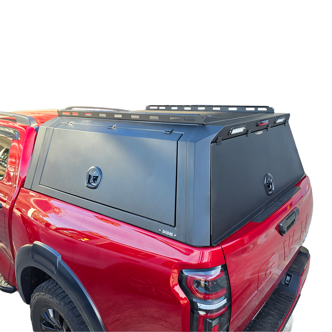 GWM CANNON FLAT PACK ALLOY/ ALUMINIUM CANOPY WITH CENTRAL LOCKING